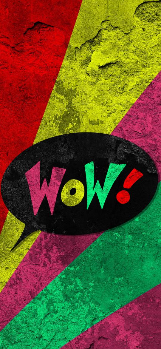 Colorful WOW Expression - Related StockWalls wallpaper
