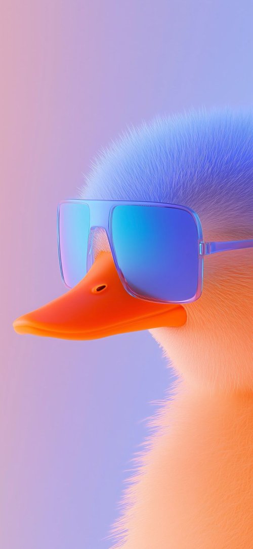Cool Duck Sunglasses - Related OpersCraft wallpaper