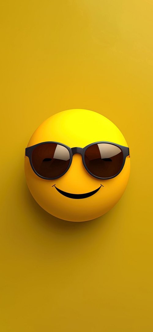 Cool Emoji Sunglasses Yellow - Related OpersCraft wallpaper