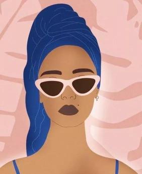 Cool Girl Illustration - Related OpersCraft wallpaper