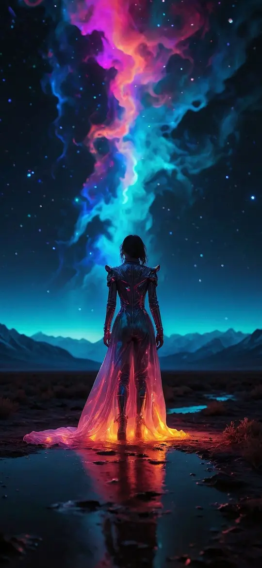 Cosmic Dress Stargazer - Related OpersCraft wallpaper