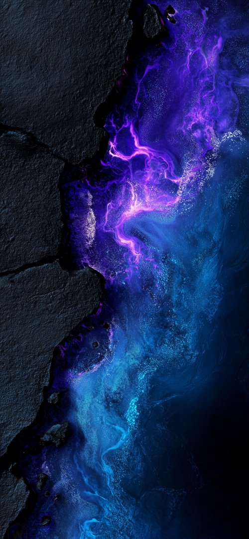 Cosmic Nebula Shoreline
