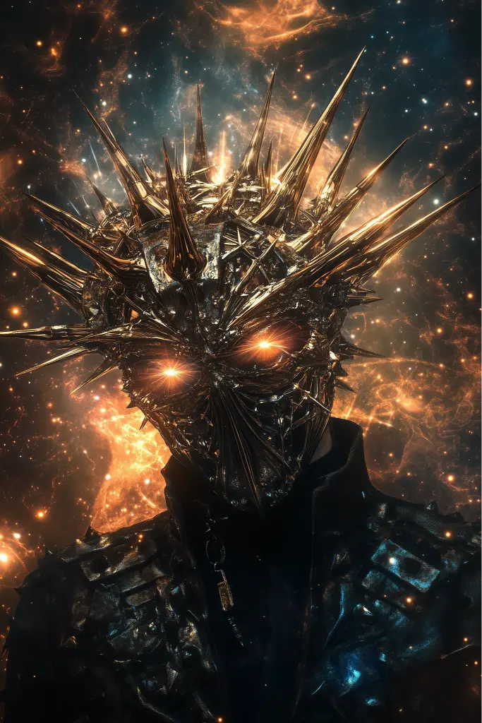 Cosmic Spiked Mask - Related OpersCraft wallpaper