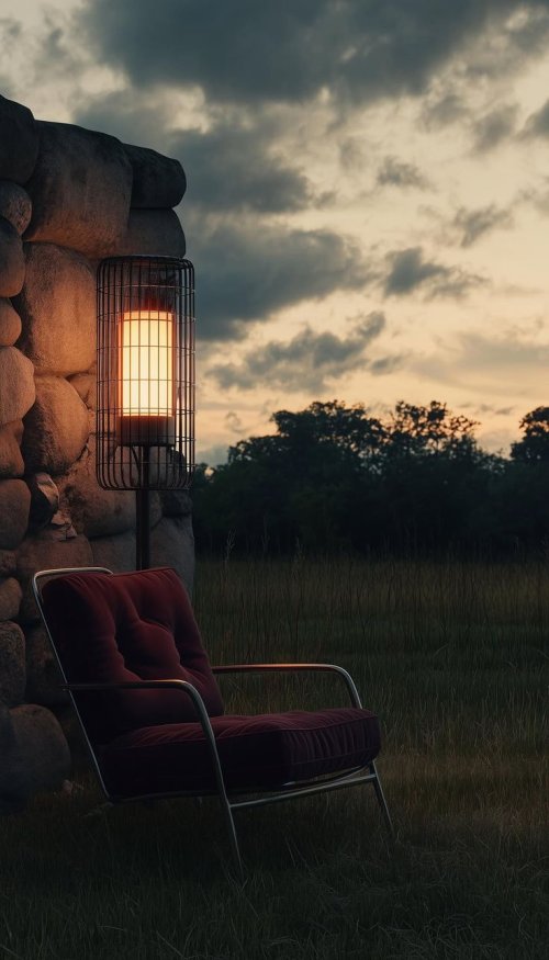 Cozy Outdoor Evening - Related OpersCraft wallpaper