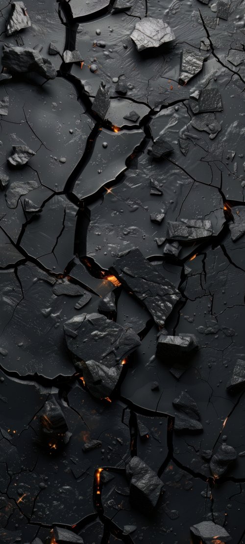 Cracked Earth Glow