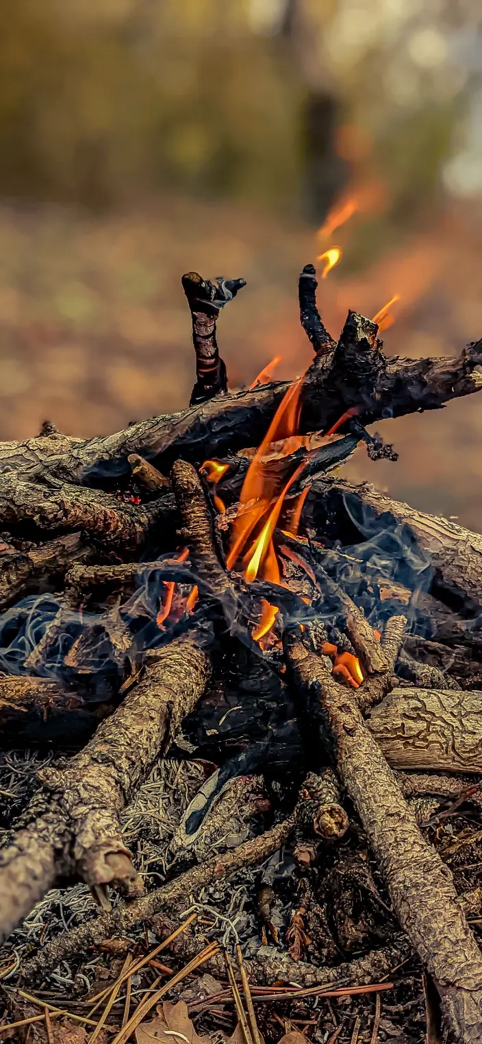 Crackling Campfire Flames - Related OpersCraft wallpaper