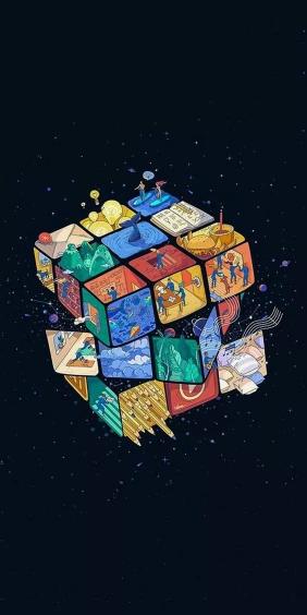 Creative Cube of Life - Related OpersCraft wallpaper