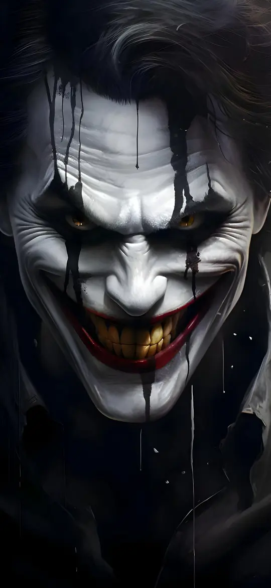 Creepy Clown Grin - horror Wallpaper