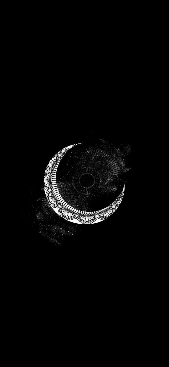 Crescent Mandala Night - Related OpersCraft wallpaper