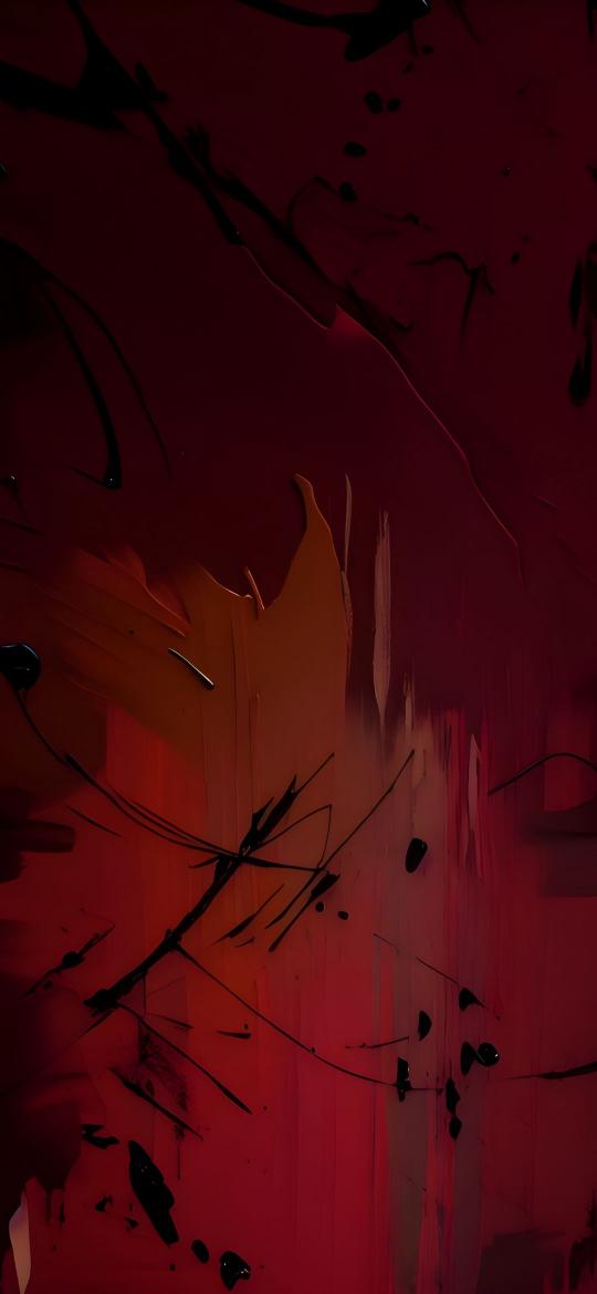 Crimson Abstract Strokes - Related OpersCraft wallpaper