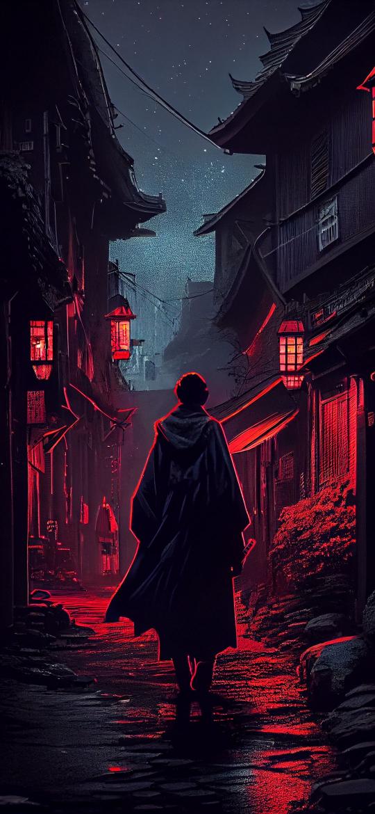 Crimson Alley Wanderer - Related OpersCraft wallpaper