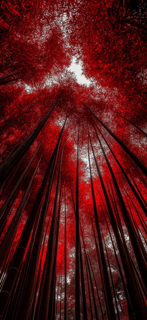 Crimson Bamboo Forest