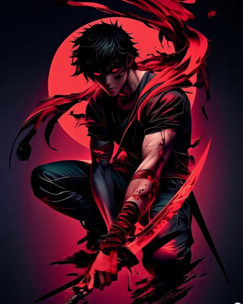 Crimson Blade Warrior - Related OpersCraft wallpaper