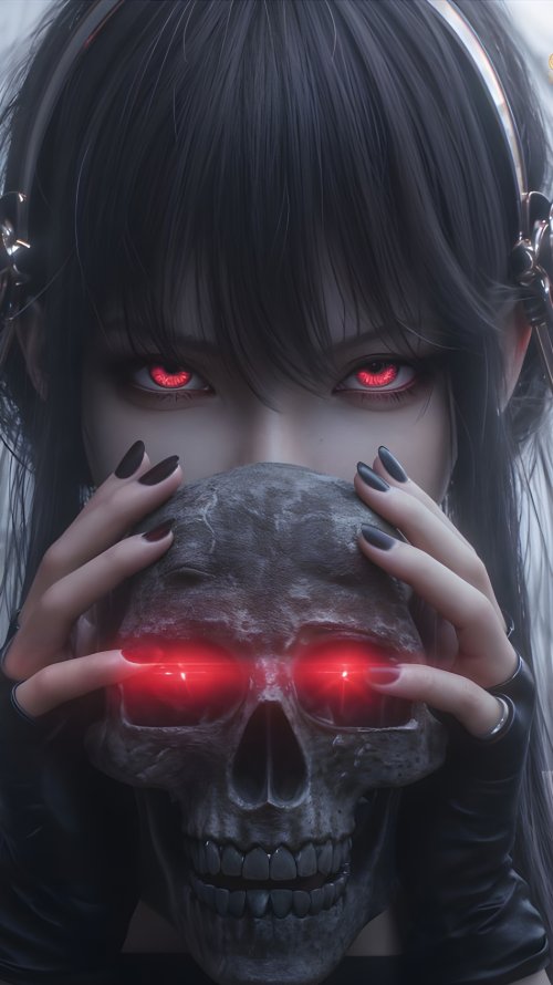 Crimson Gaze Skull - Related StockWalls wallpaper
