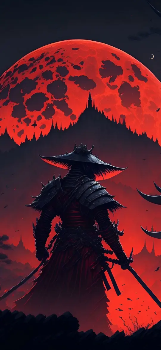 Crimson Moon Ronin - Related OpersCraft wallpaper