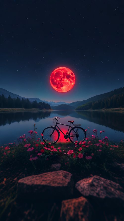 Crimson Moon Serenity - Related OpersCraft wallpaper