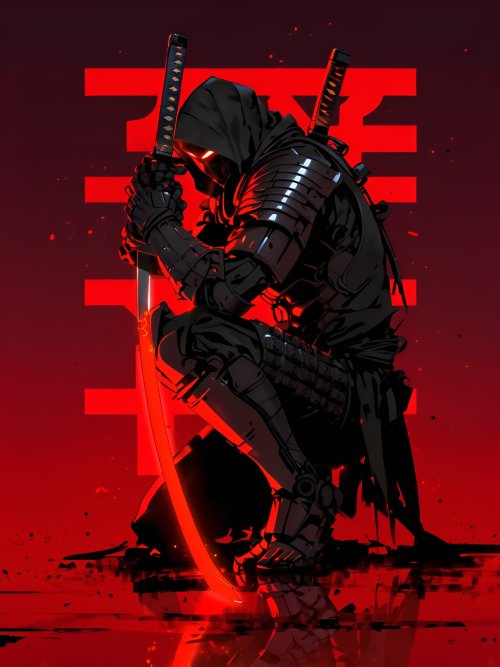 Crimson Ninja Warrior - Related OpersCraft wallpaper