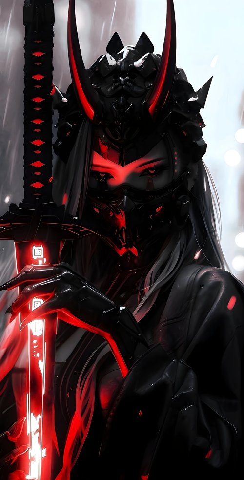Crimson Oni Warrior
