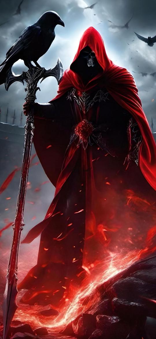 Crimson Reaper and Raven - Related OpersCraft wallpaper
