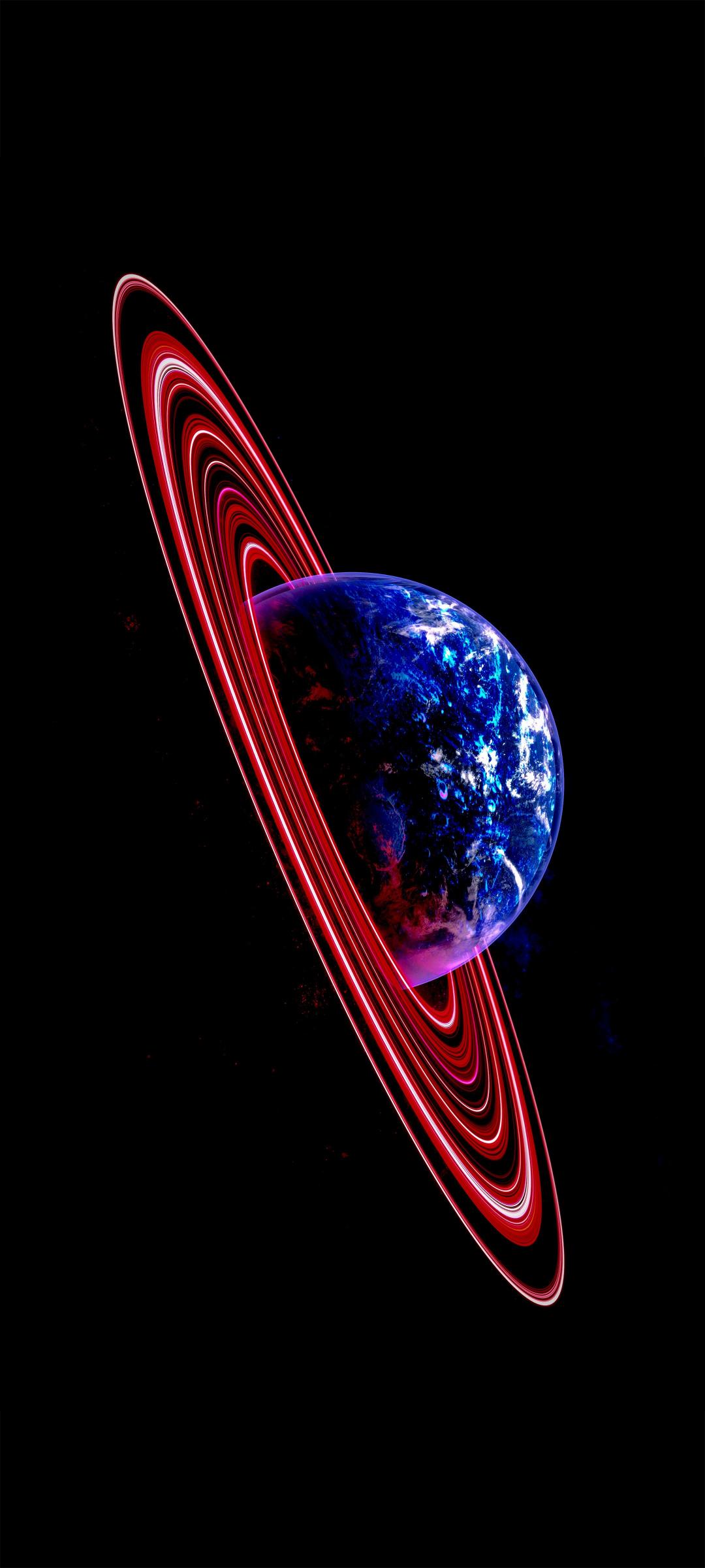 Crimson Ringed Planet - Related OpersCraft wallpaper