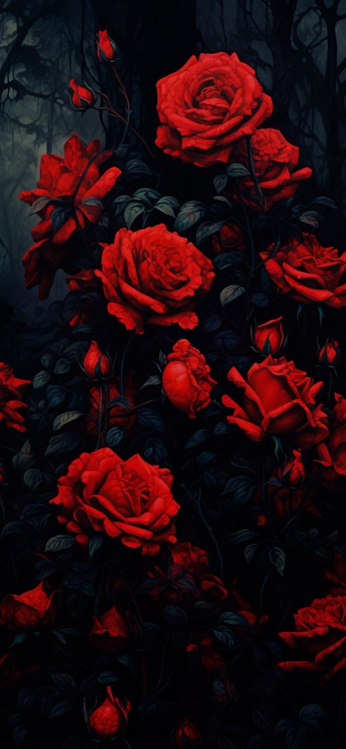 Crimson Roses in Darkness - Related OpersCraft wallpaper