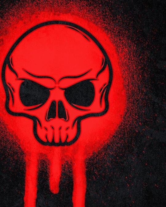Crimson Skull Drip