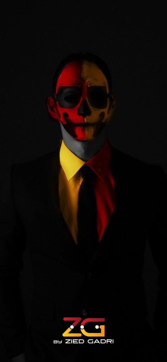 Crimson Skull Suit - Related OpersCraft wallpaper