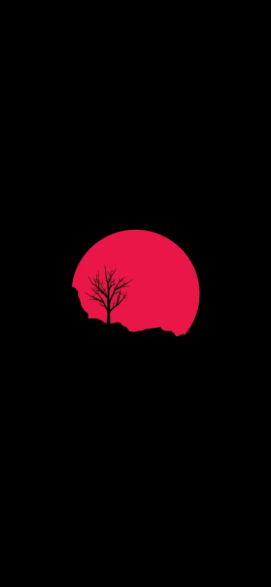 Crimson Sunset Silhouette - Related OpersCraft wallpaper