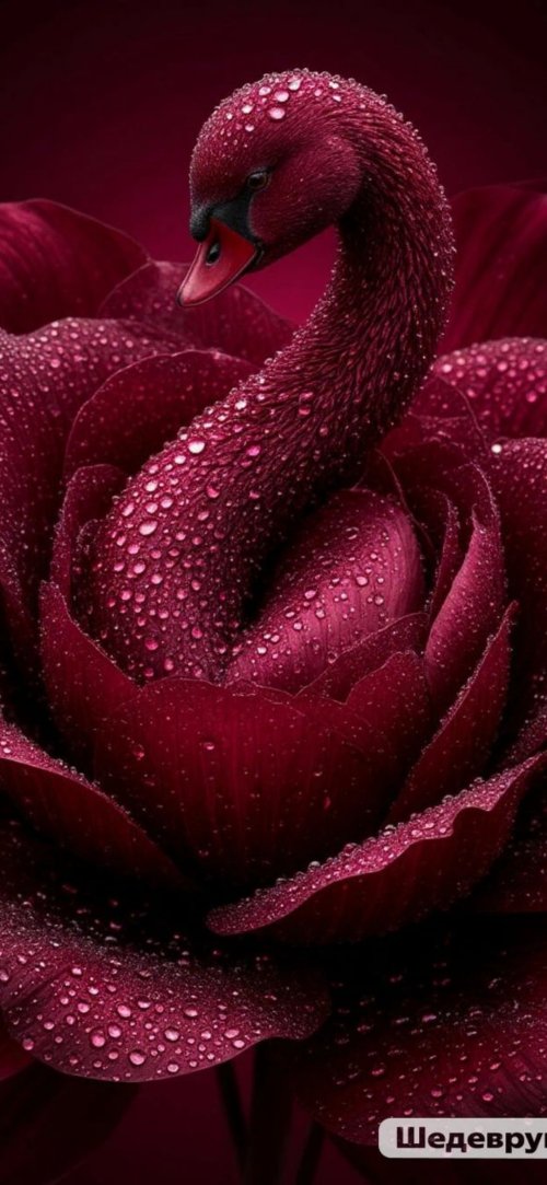 Crimson Swan Rose