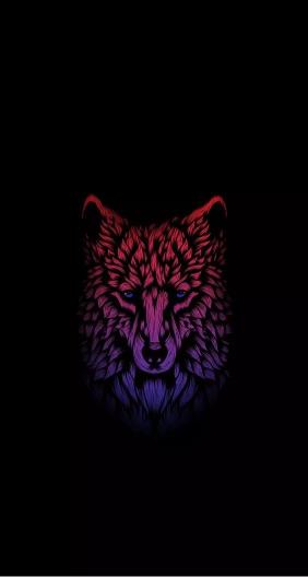 Crimson Wolf Illustration - Related OpersCraft wallpaper