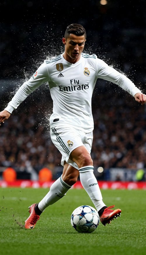 Cristiano Ronaldo Action Shot - Related OpersCraft wallpaper