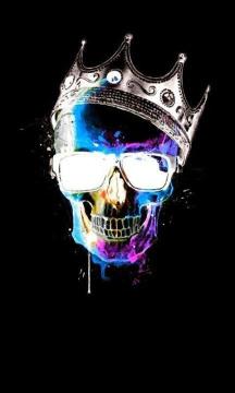 Crowned Skull with Glasses - Related OpersCraft wallpaper