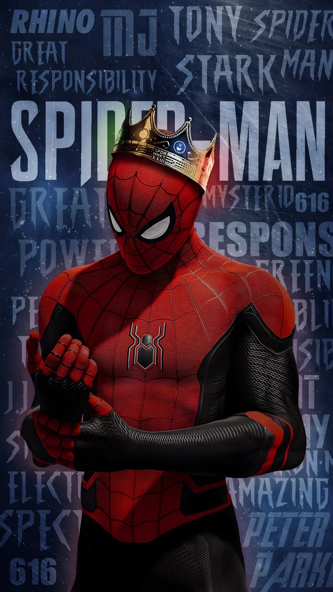 Crowned Spider-Man - Related OpersCraft wallpaper