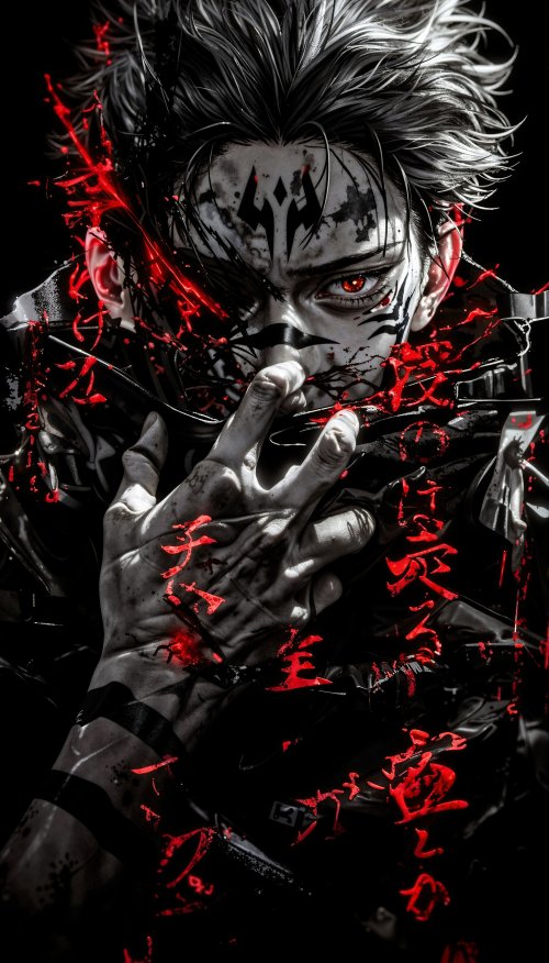 Cursed Anime Character Portrait - Related OpersCraft wallpaper
