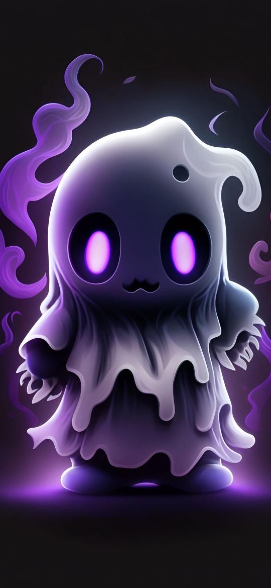 Cute Purple Ghost - Related OpersCraft wallpaper