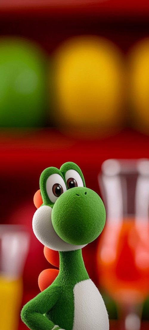Cute Yoshi Portrait - Related OpersCraft wallpaper
