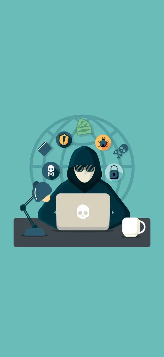 Cyber Hacker Illustration