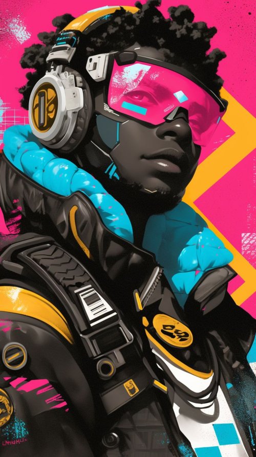 Cyberpunk Afro Beats - Related OpersCraft wallpaper