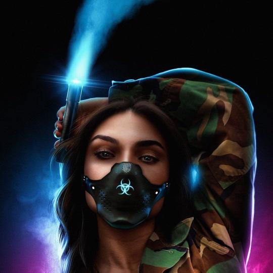 Cyberpunk Camo Girl - cyberpunk Wallpaper