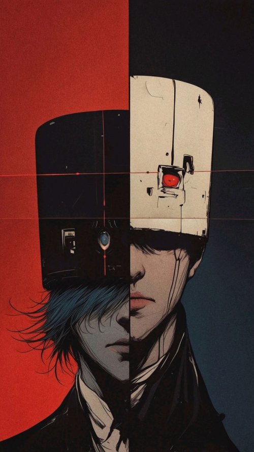 Cyberpunk Character Portrait - Related StockWalls wallpaper