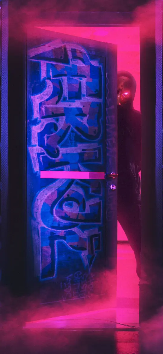 Cyberpunk Doorway Encounter - Related OpersCraft wallpaper