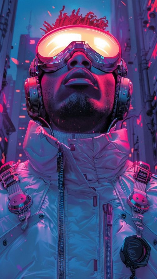 Cyberpunk Future Vision - Related OpersCraft wallpaper