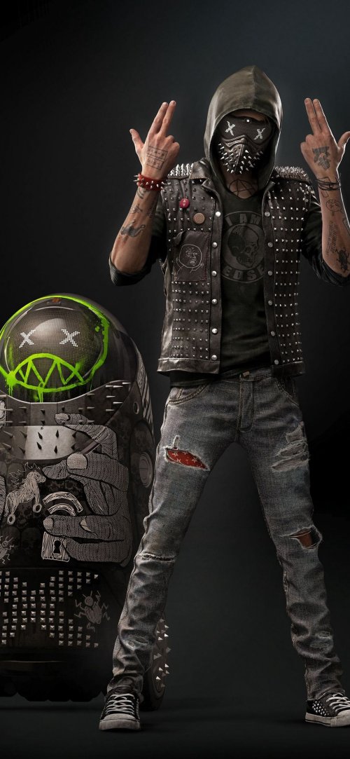 Cyberpunk Hacker Character
