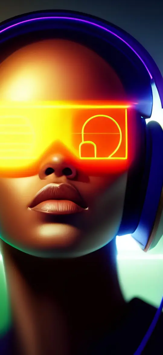 Cyberpunk Headset Portrait - Related OpersCraft wallpaper