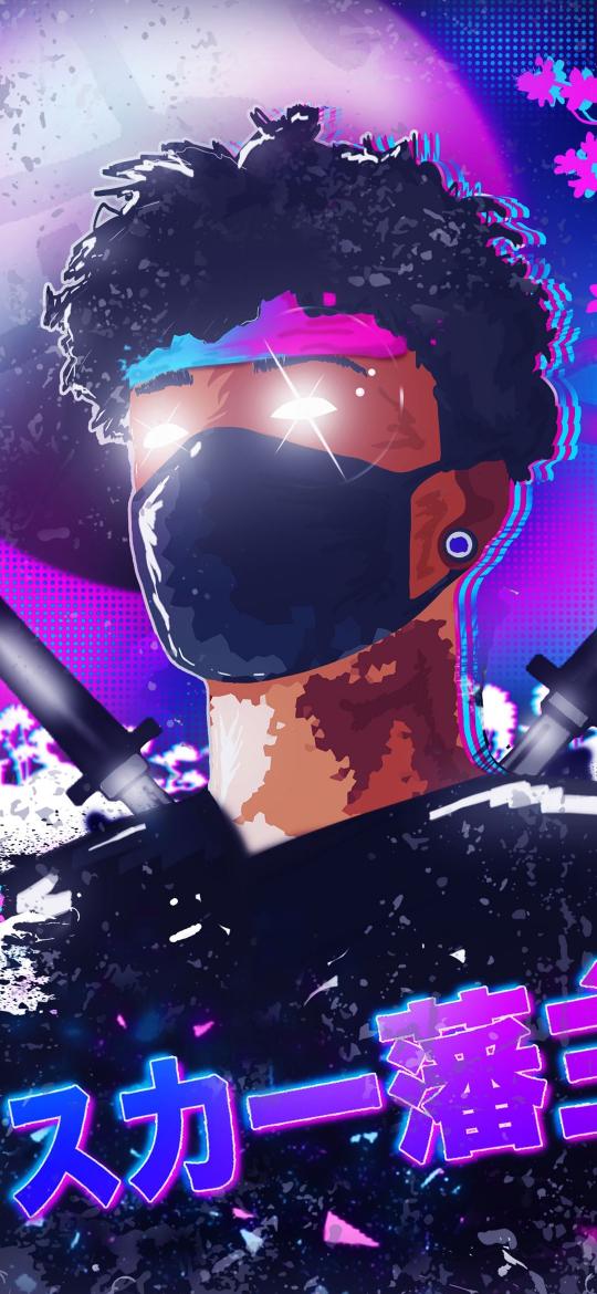 Cyberpunk Masked Warrior - Related OpersCraft wallpaper