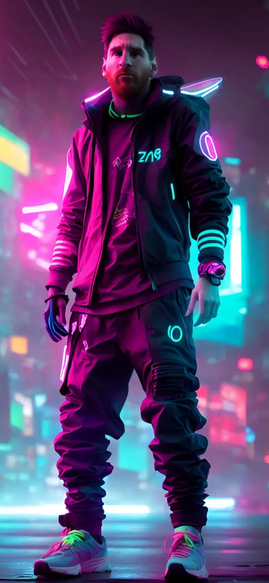 Cyberpunk Messi - Related OpersCraft wallpaper