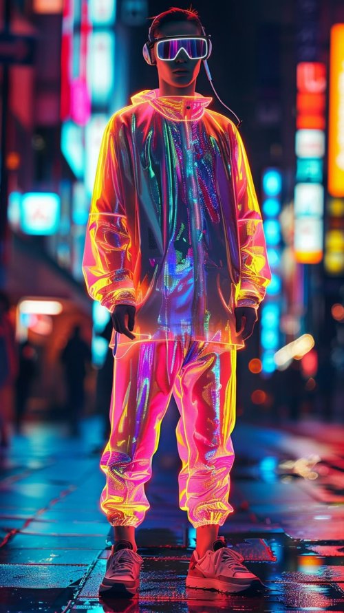 Cyberpunk Neon Streetwear Fashion - Related OpersCraft wallpaper