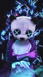 Cyberpunk Panda Mask - Related OpersCraft wallpaper