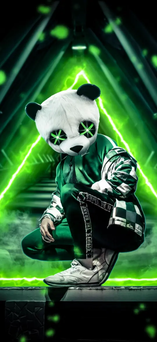 Cyberpunk Panda Vigilante - Related OpersCraft wallpaper