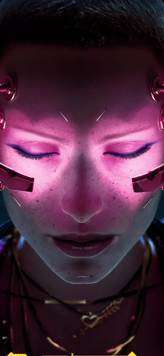 Cyberpunk Pink Portrait - Related OpersCraft wallpaper
